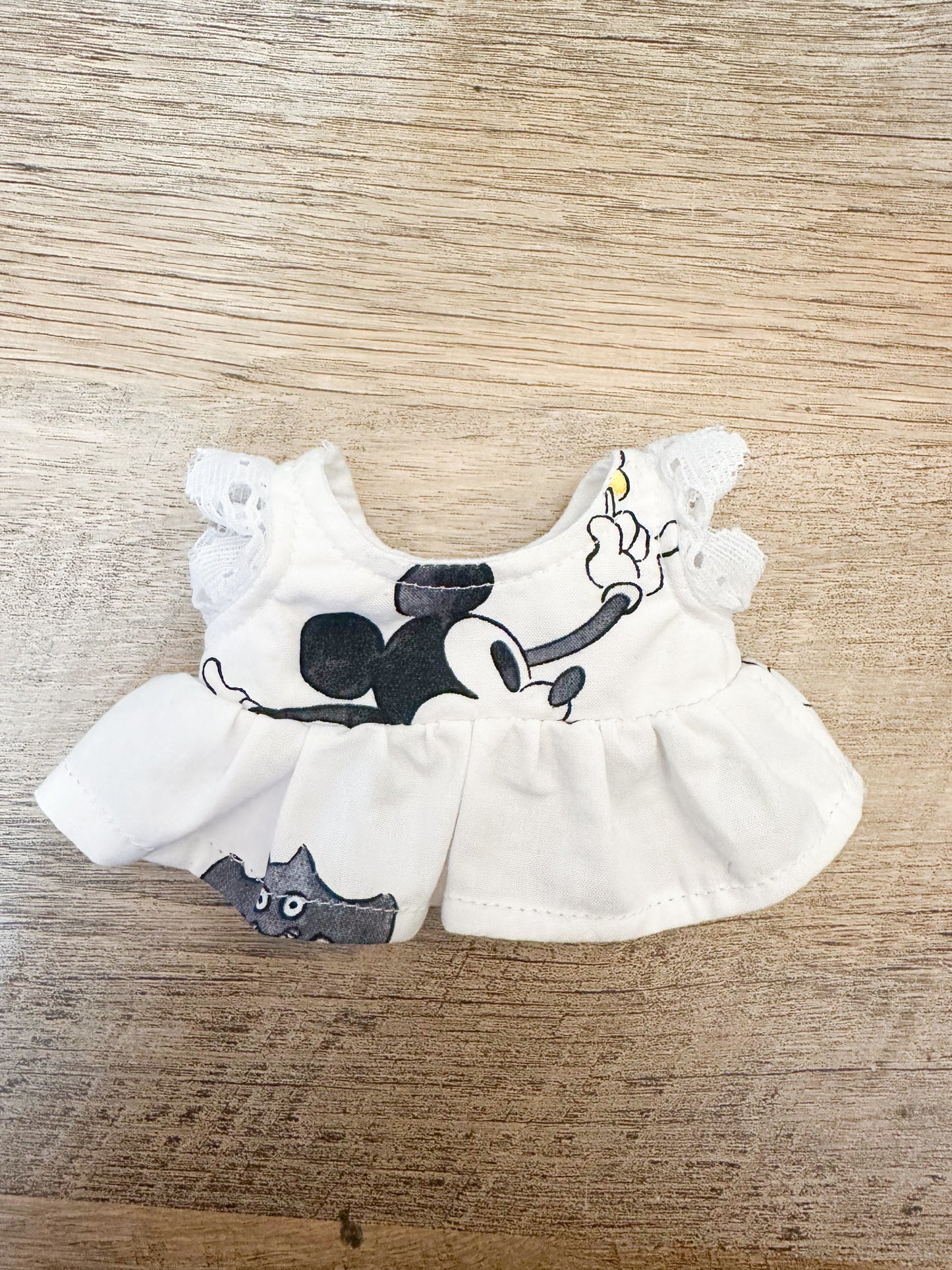 Spooky Mouse Labubu Bedsheet Dress