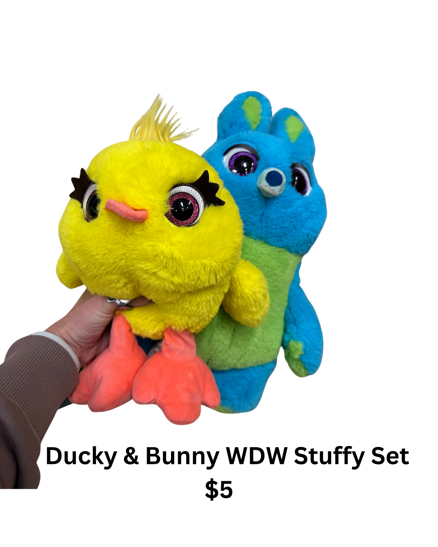 Ducky & Bunny WDW Stuffy