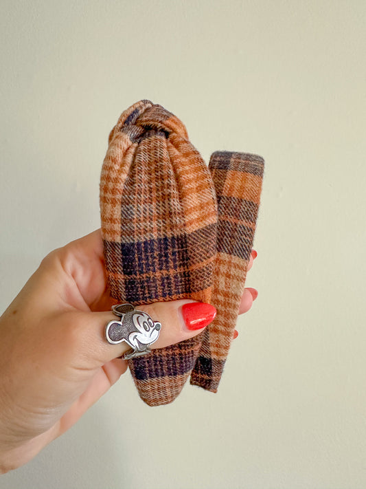Plaid Headband